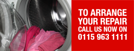 To arrange your appliance repair in Nottinghamshire call us now on 0115 963 4533
